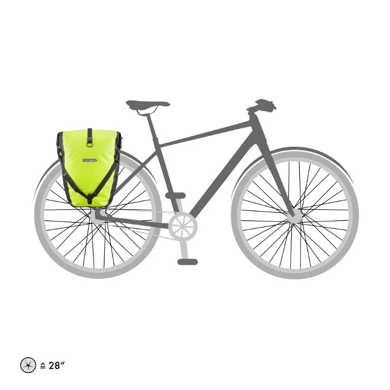 Ortlieb Back-Roller High Visibility Rear Pannier in Yellow-4